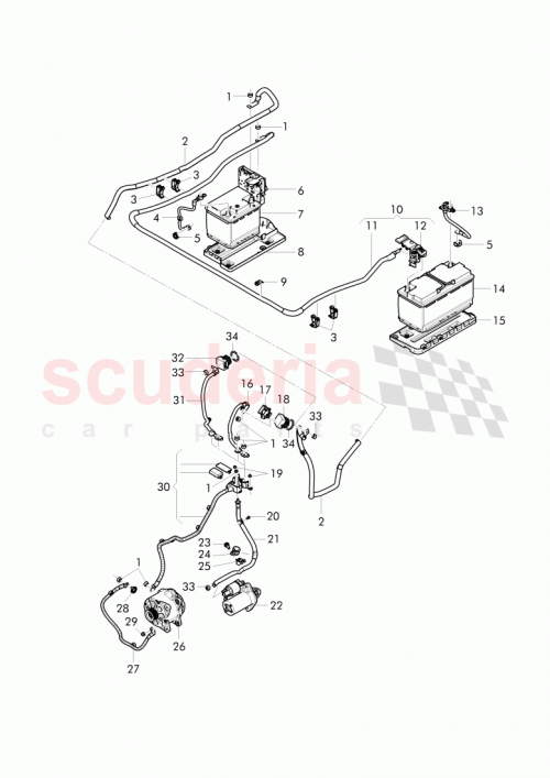 Part Diagram for Bentley 4W0 971 228 A