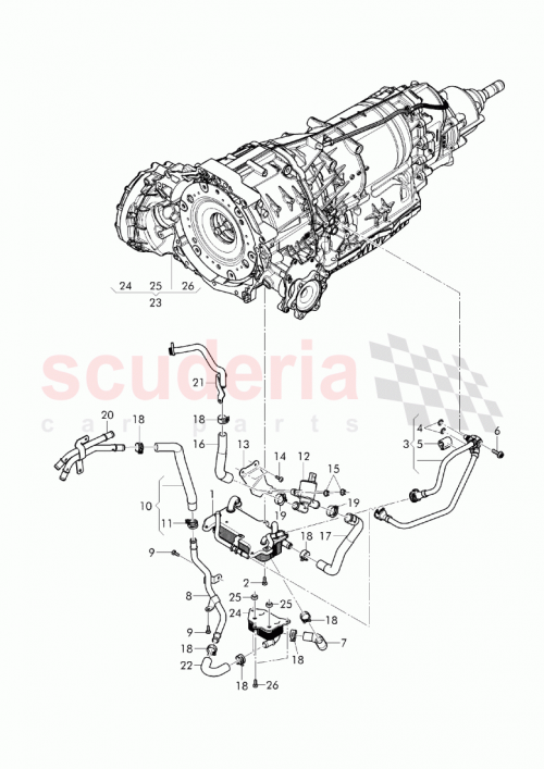 Part Diagram for Bentley 09E409069