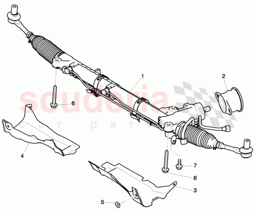 Part Diagram for Bentley 3W1422061B