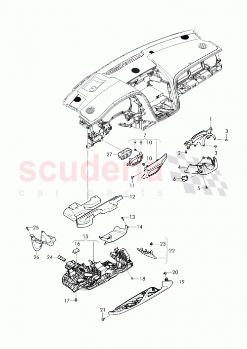 Part Diagram for Bentley N90698605