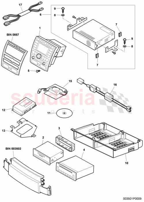 Part Diagram for Bentley 3W0 907 245
