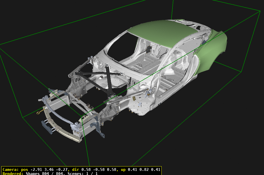 Body Structure - Coupe of Aston Martin Aston Martin GT DB12 (2024-