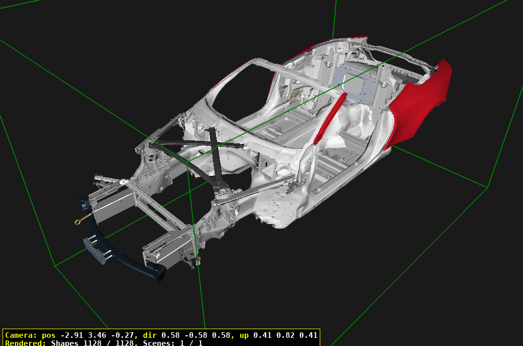 Body Structure - Volante of Aston Martin Aston Martin GT DBS SUPERLEGGERA (2019-2023)
