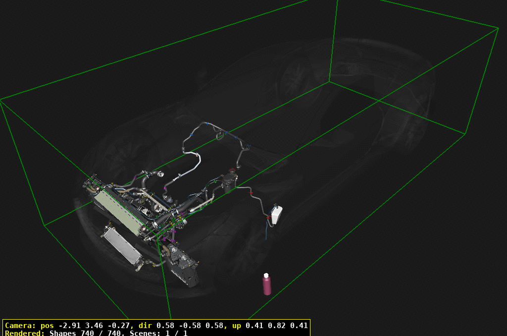 Cooling System of Aston Martin Aston Martin GT DB12 (2024-