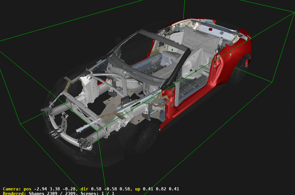 Body Structure of Aston Martin Aston Martin GT VANQUISH ZAGATO (2016-2019)