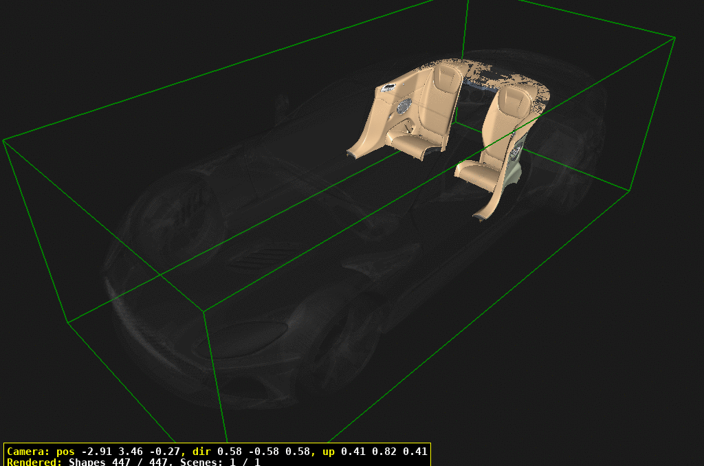 Interior Trim - Rear Cabin - Volante of Aston Martin Aston Martin GT DBS SUPERLEGGERA (2019-2023)