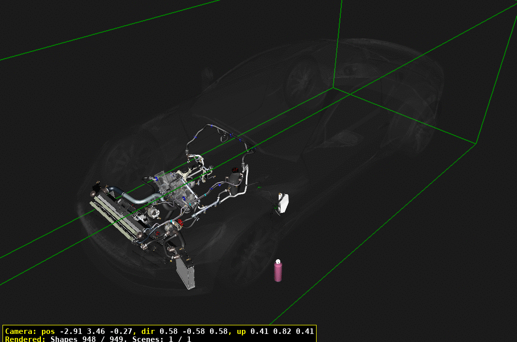 Cooling System of Aston Martin Aston Martin GT DB11 (2017-2023)