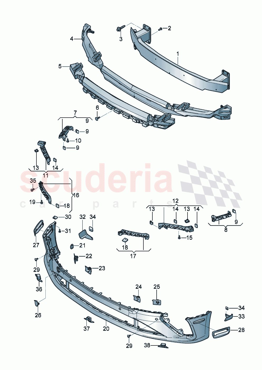 bumper of Bentley Bentley New Continental GT (2019-2024)