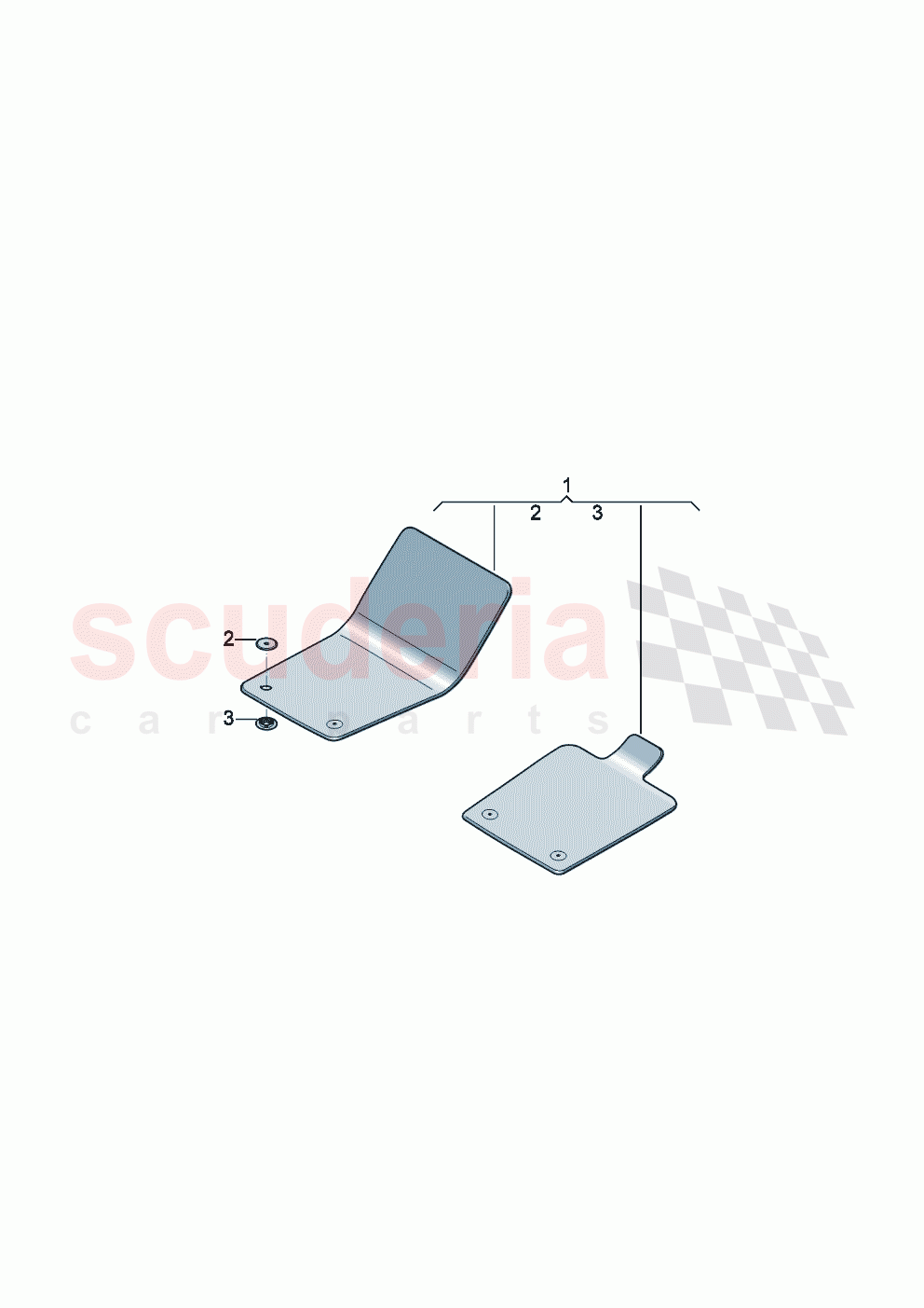 Genuine accessories floor covering of Bentley Bentley New Continental Convertible (2025-2026)