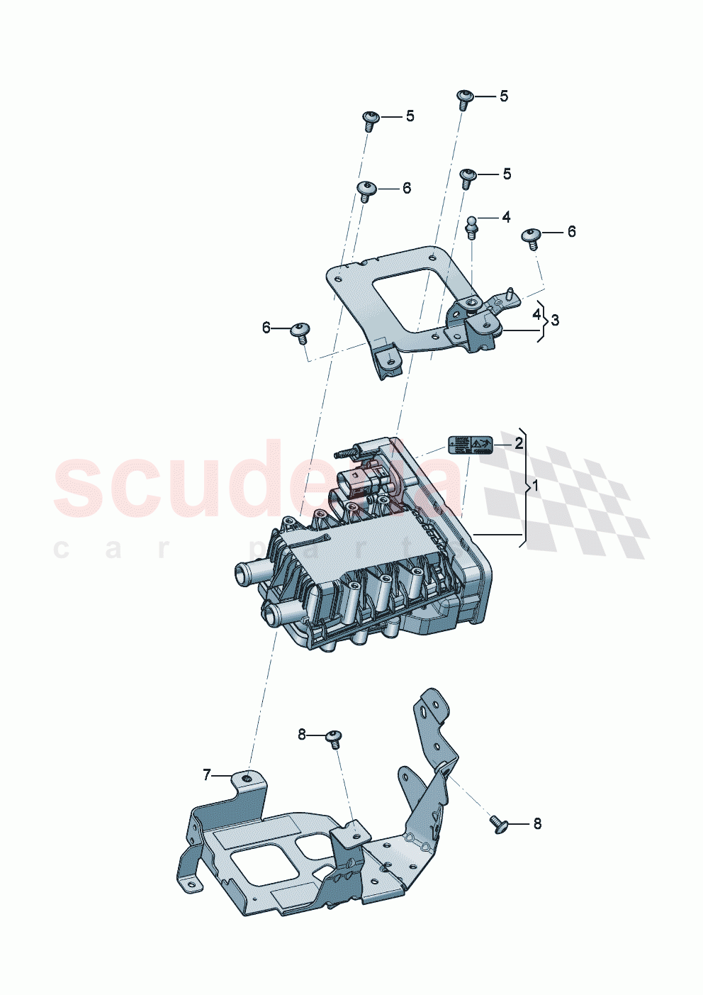 High-voltage heating (PTC) of Bentley Bentley New Continental Convertible (2025-2026)