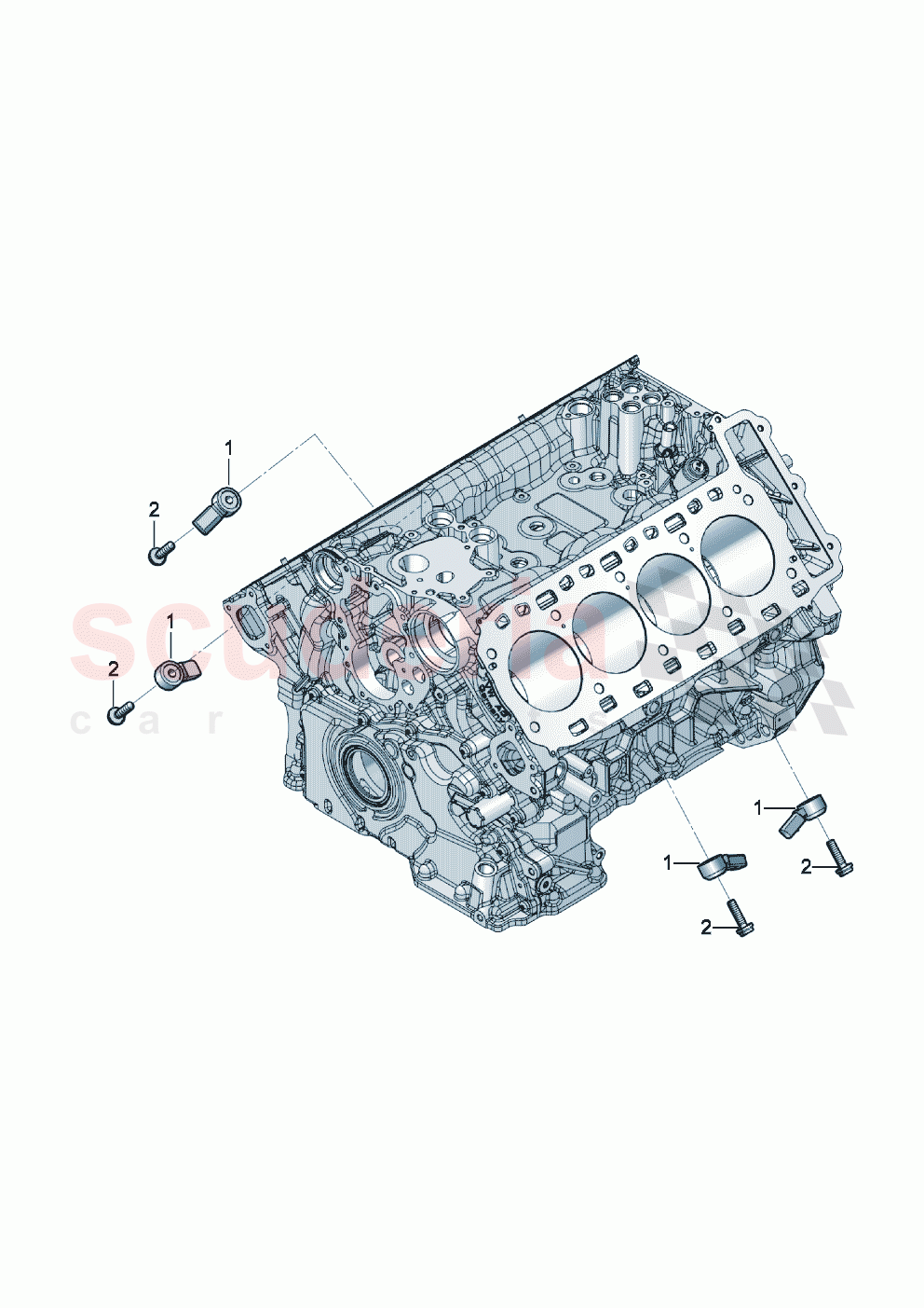 Knock sensor of Bentley Bentley New Continental Convertible (2025-2026)