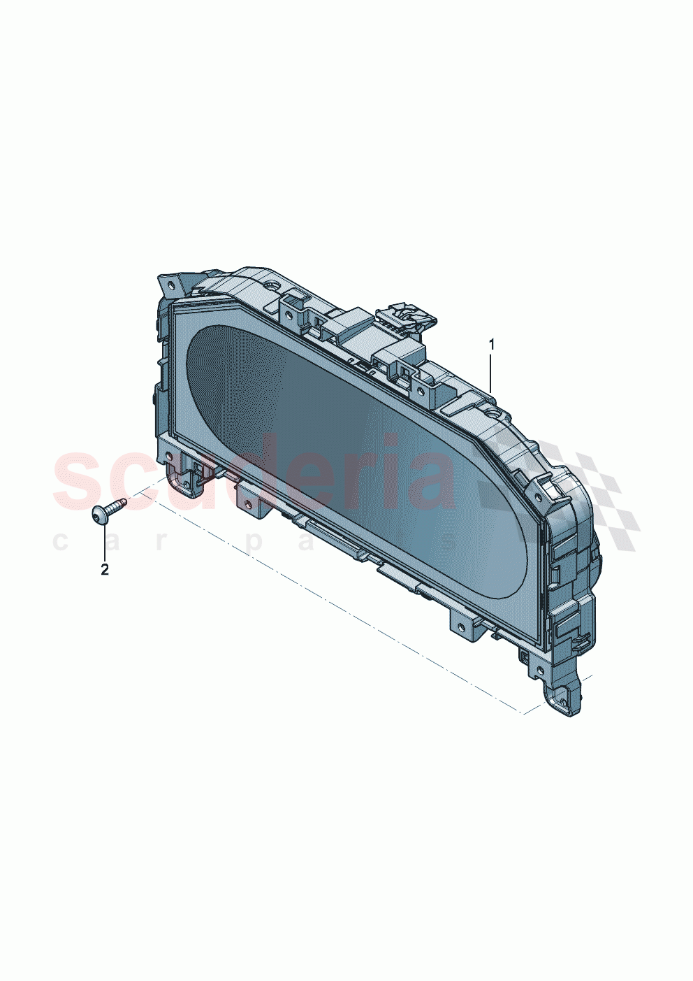 Combi-instrument of Bentley Bentley New Continental Convertible (2025-2026)