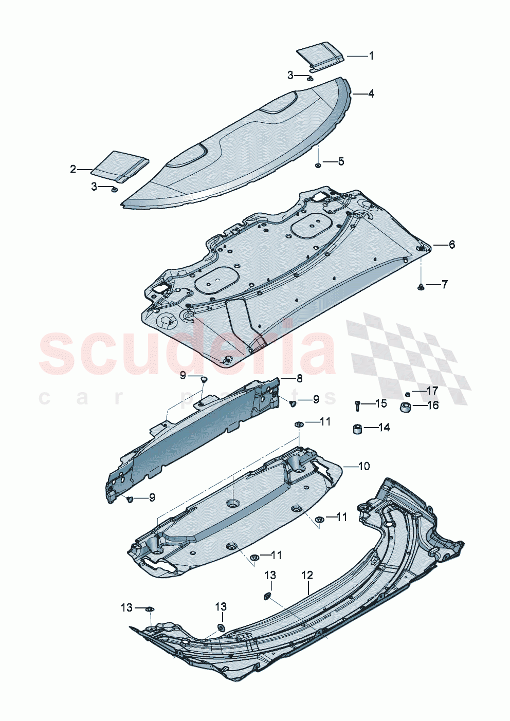 cabrio top stowage box cover of Bentley Bentley New Continental Convertible (2025-2026)