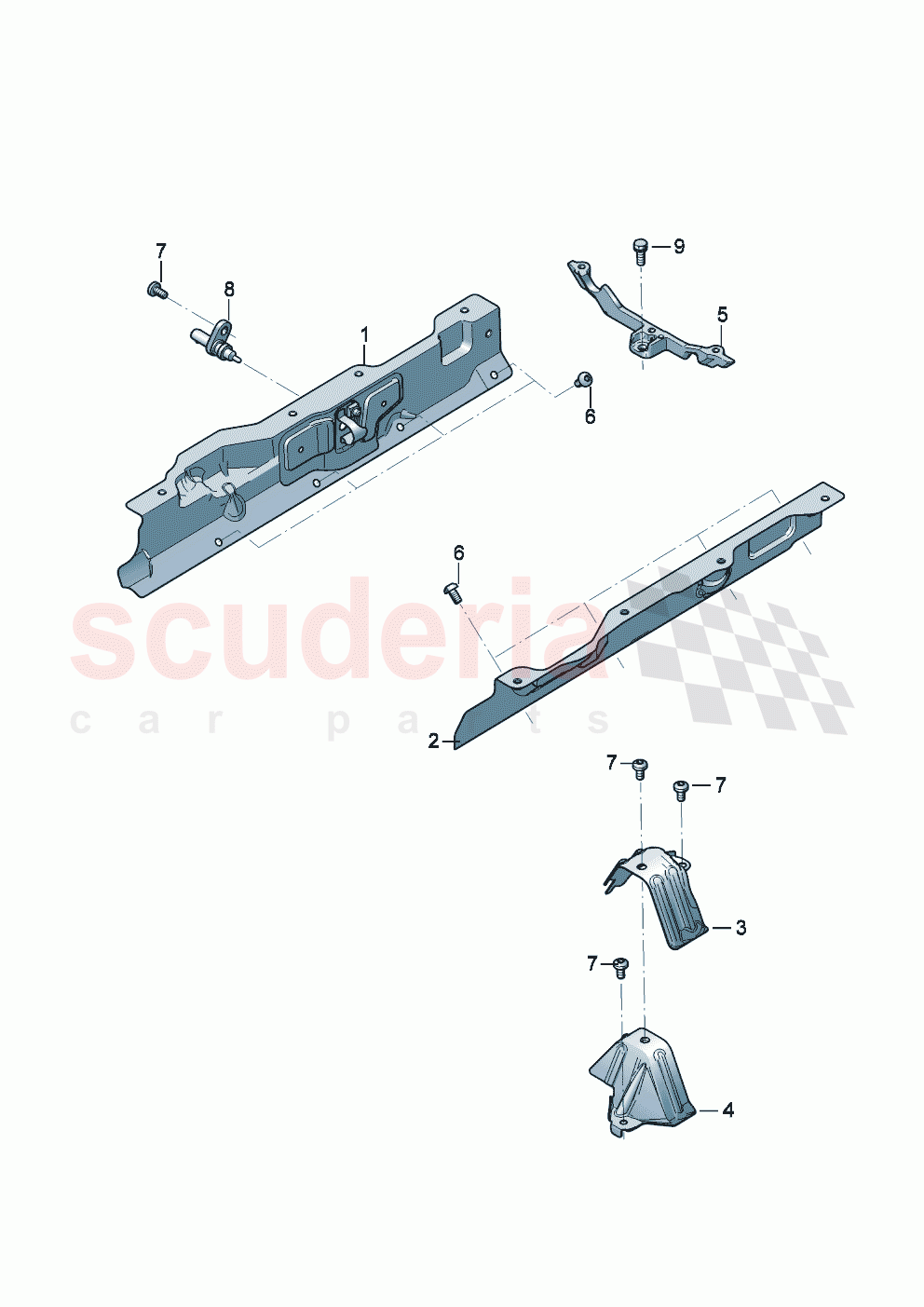 Heat shield (For turbocharger) of Bentley Bentley New Continental GT (2025-2026)