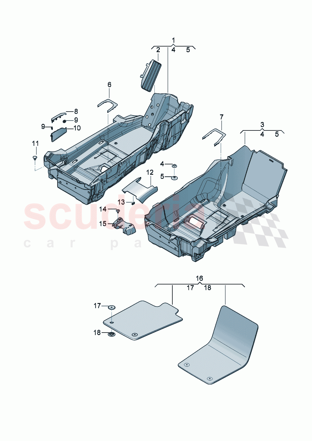 floor covering of Bentley Bentley New Continental GT (2025-2026)