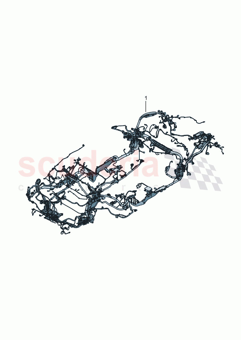 Wiring looms of Bentley Bentley New Continental GT (2025-2026)