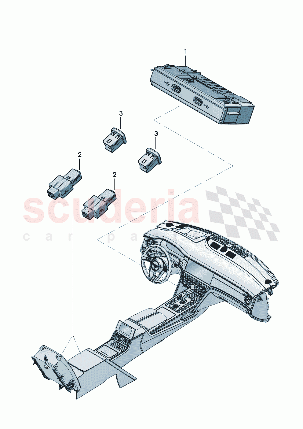 For vehicles with USB interface of Bentley Bentley New Flying Spur (2025-2026)
