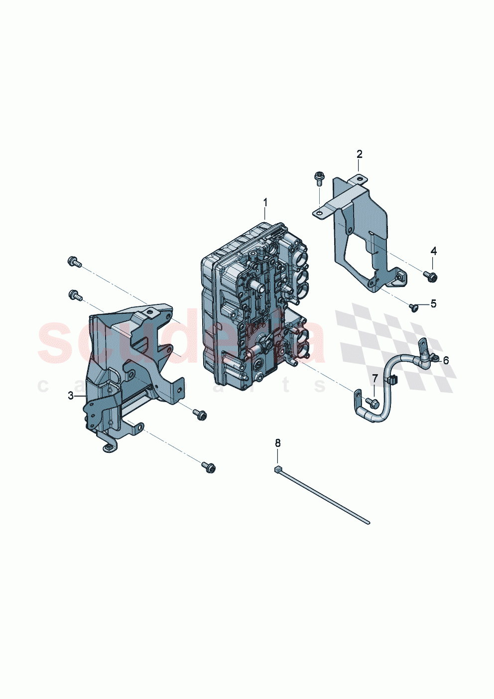 Power and control electronics- for electric drive of Bentley Bentley New Flying Spur (2025-2026)
