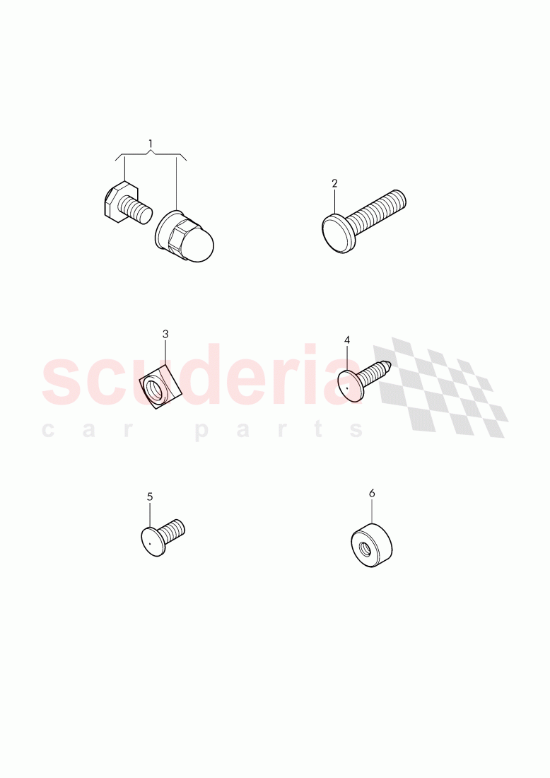 weld stud, weld nut of Bentley Bentley Continental GT (2011-2018)