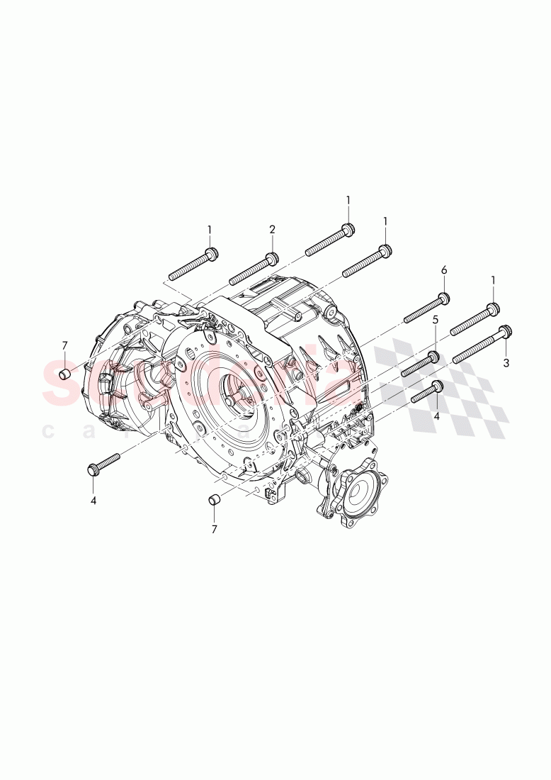 mounting parts for engine and transmission of Bentley Bentley Bentayga (2015-2020)