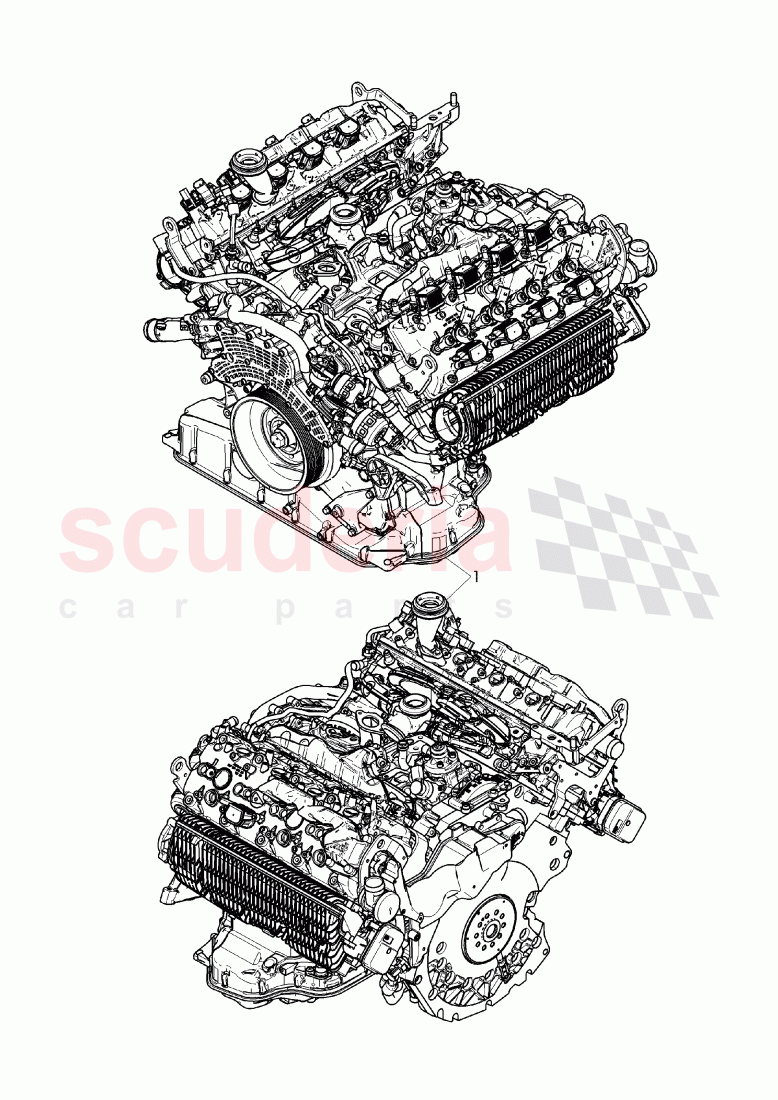 long block of Bentley Bentley Bentayga (2015-2020)