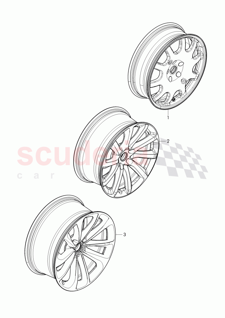 Spare Wheel of Bentley Bentley Bentayga (2015-2020)