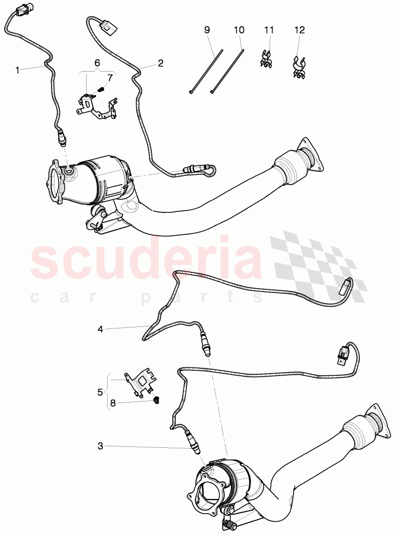 oxygen sensor of Bentley Bentley Continental GT (2011-2018)