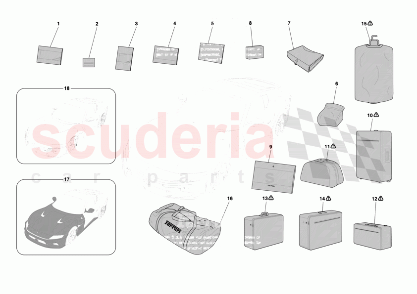 OTHER ACCESSORIES of Ferrari Ferrari 12Cilindri Spider