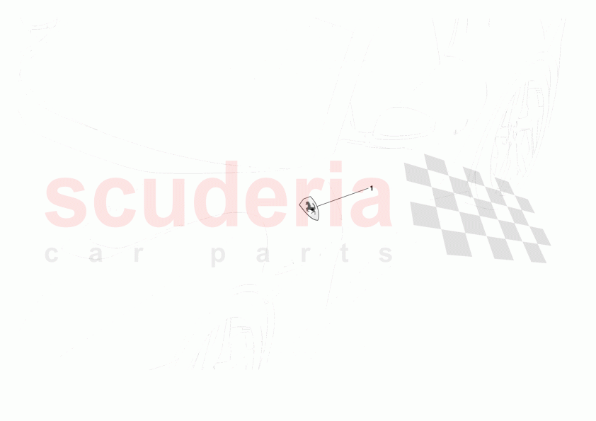 BADGES of Ferrari Ferrari 12Cilindri