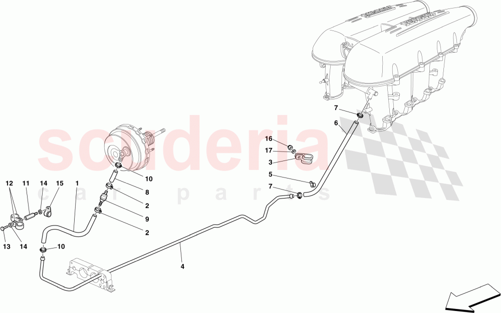 POWER STEERING SYSTEM of Ferrari Ferrari 430 Coupe
