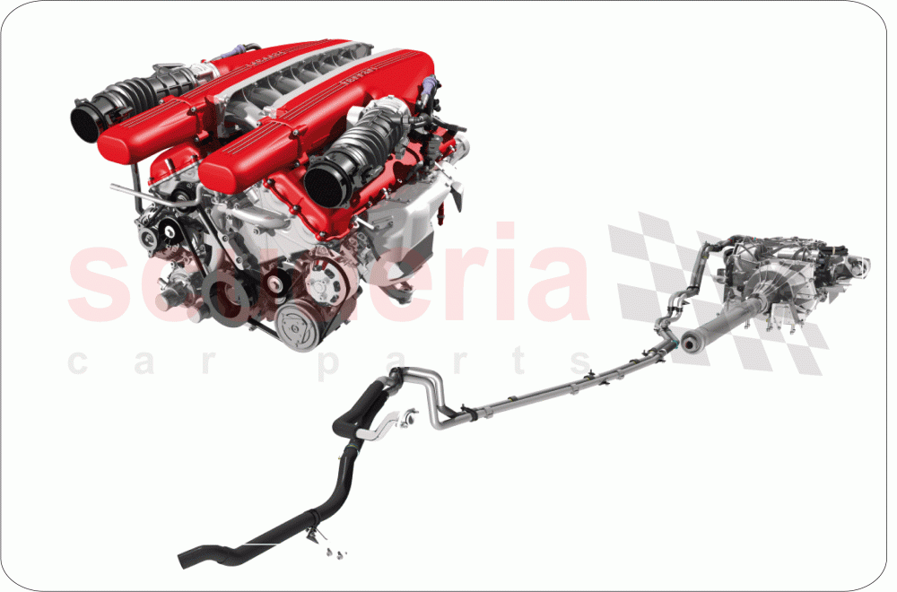SPARE ASSEMBLY UNITS of Ferrari Ferrari F12 Berlinetta