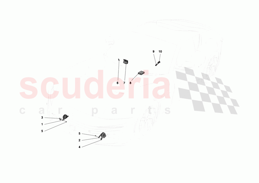 OTHER ELECTRICAL DEVICES of Ferrari Ferrari 12Cilindri