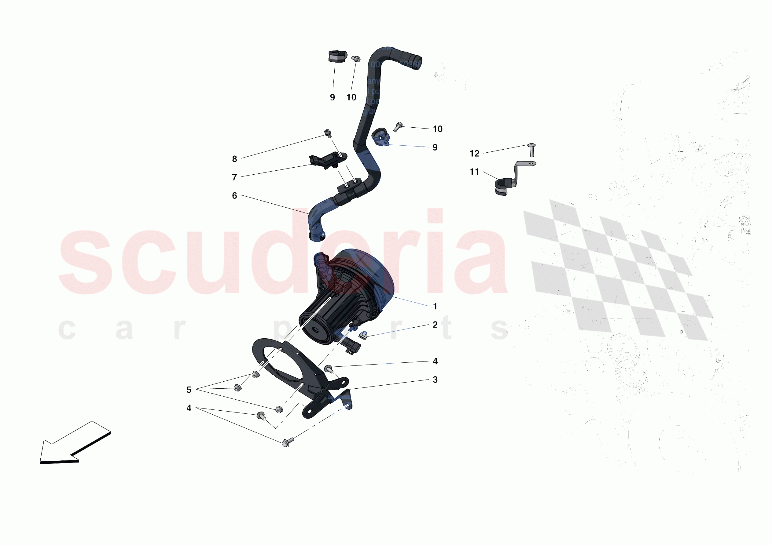 EMISSIONS CONTROL SYSTEM of Ferrari Ferrari 488 Pista Spider Europe