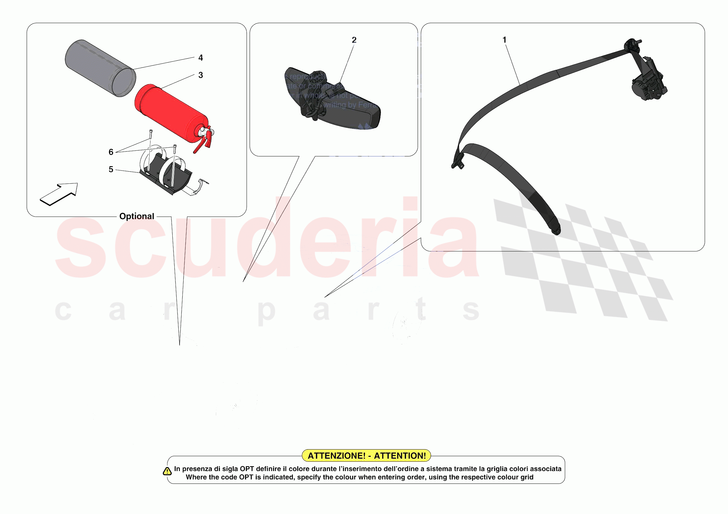 OTHER INTERIOR TRIM ACCESSORIES of Ferrari Ferrari F8 Spider Europe