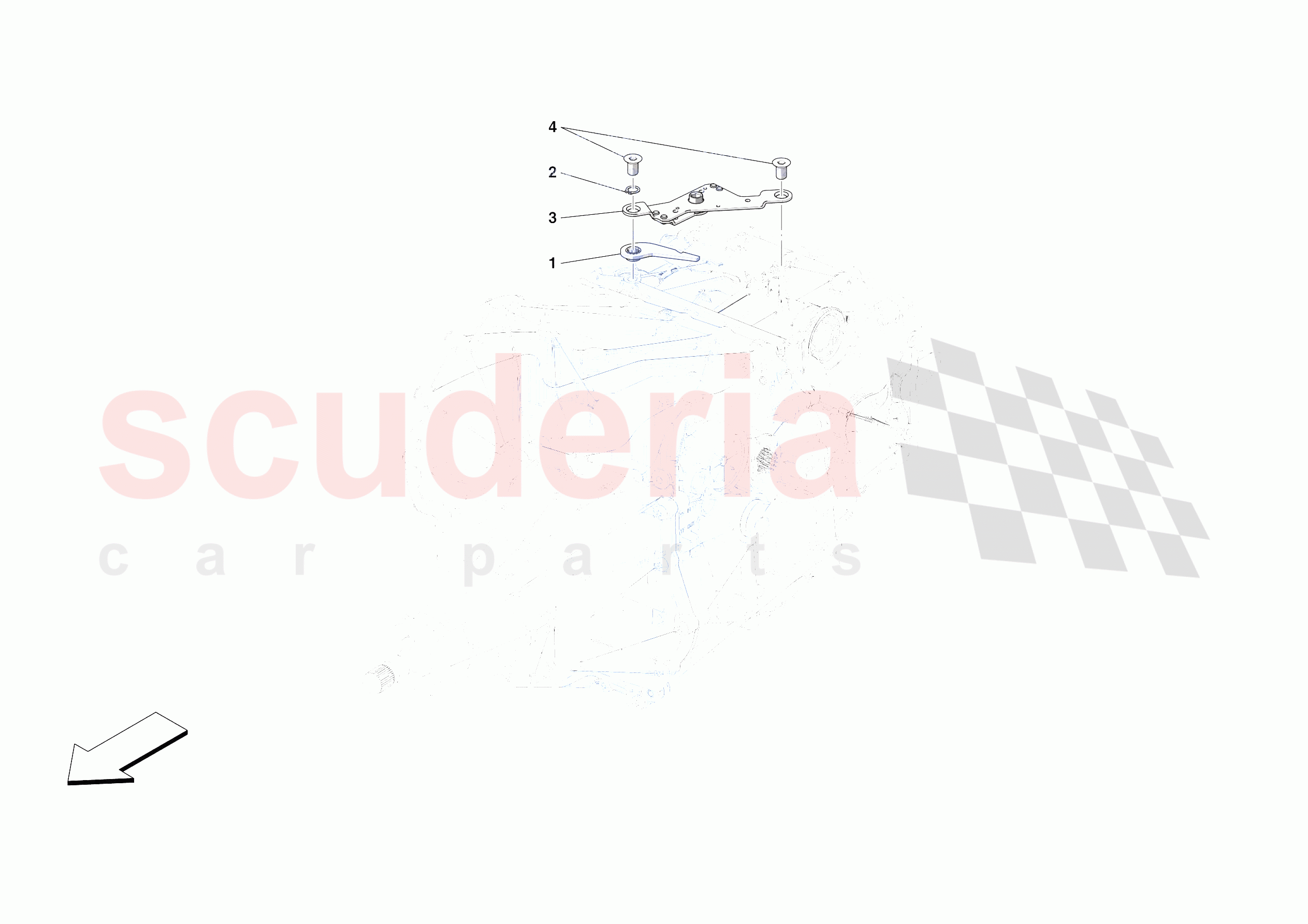 EXTERNAL GEARBOX CONTROLS of Ferrari Ferrari Portofino Europe