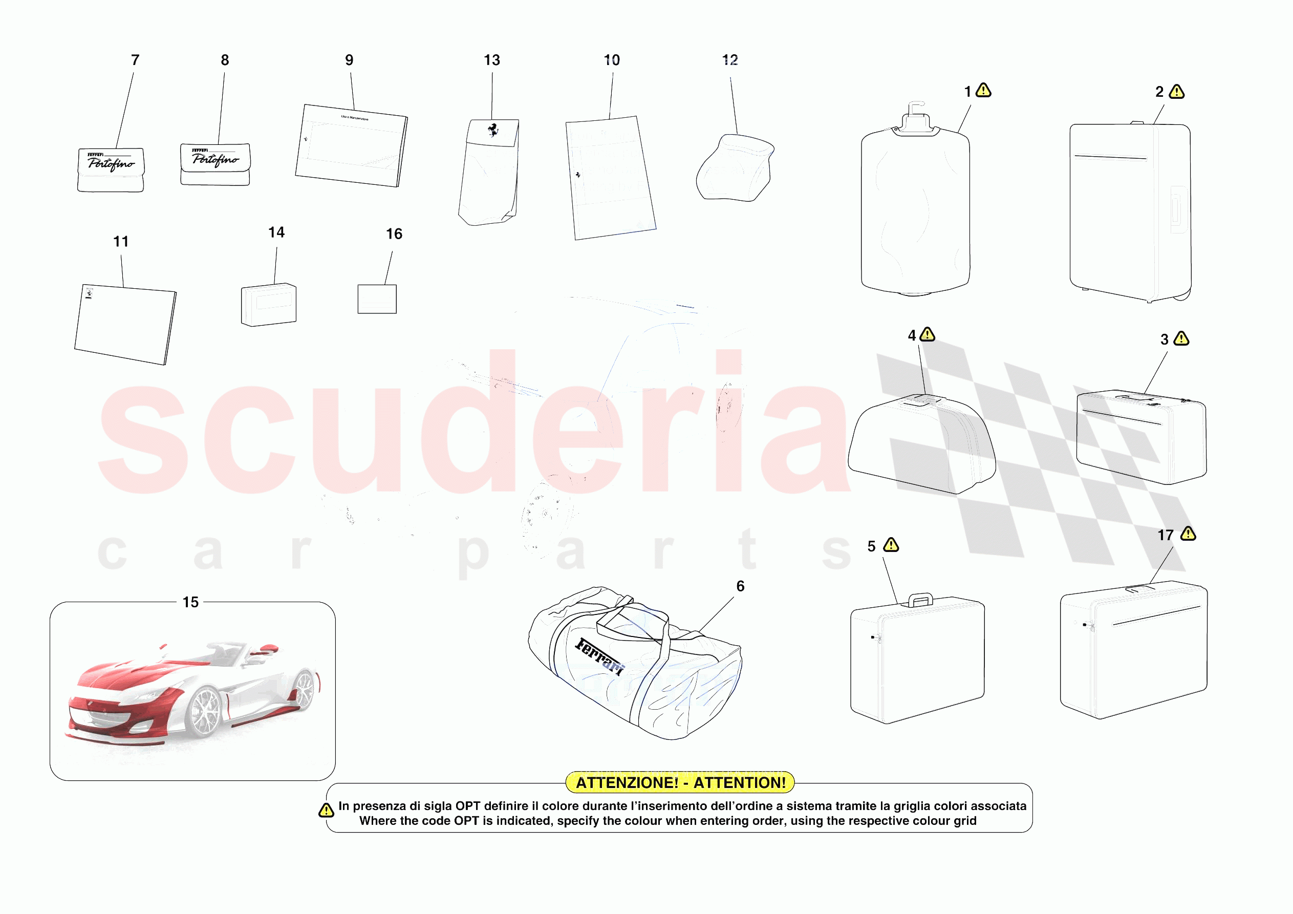 OTHER ACCESSORIES of Ferrari Ferrari Portofino Europe RH