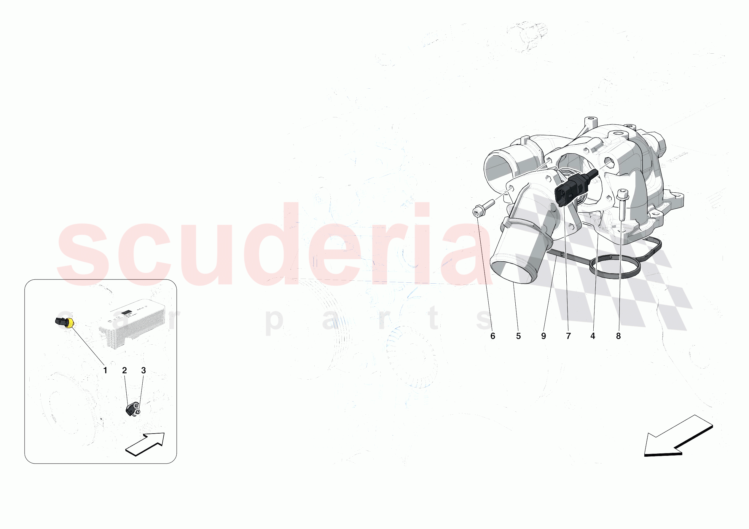 ENGINE TEMPERATURE AND PRESSURE REGULATORS of Ferrari Ferrari Portofino USA