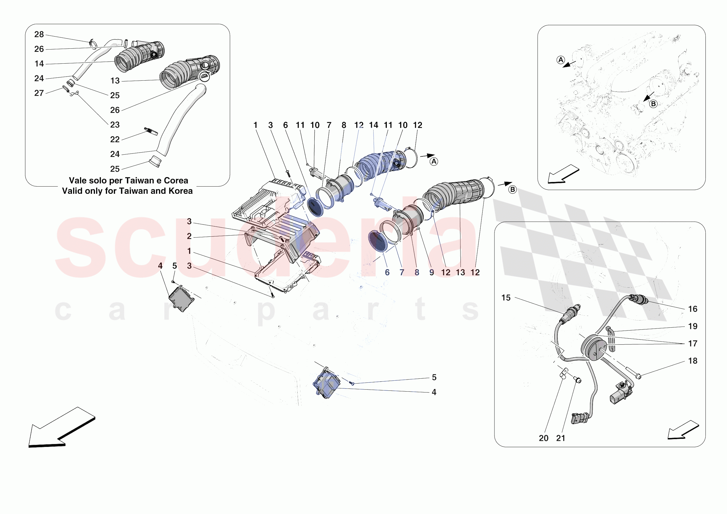 ENGINE INJECTION CONTROL of Ferrari Ferrari Purosangue Europe RH