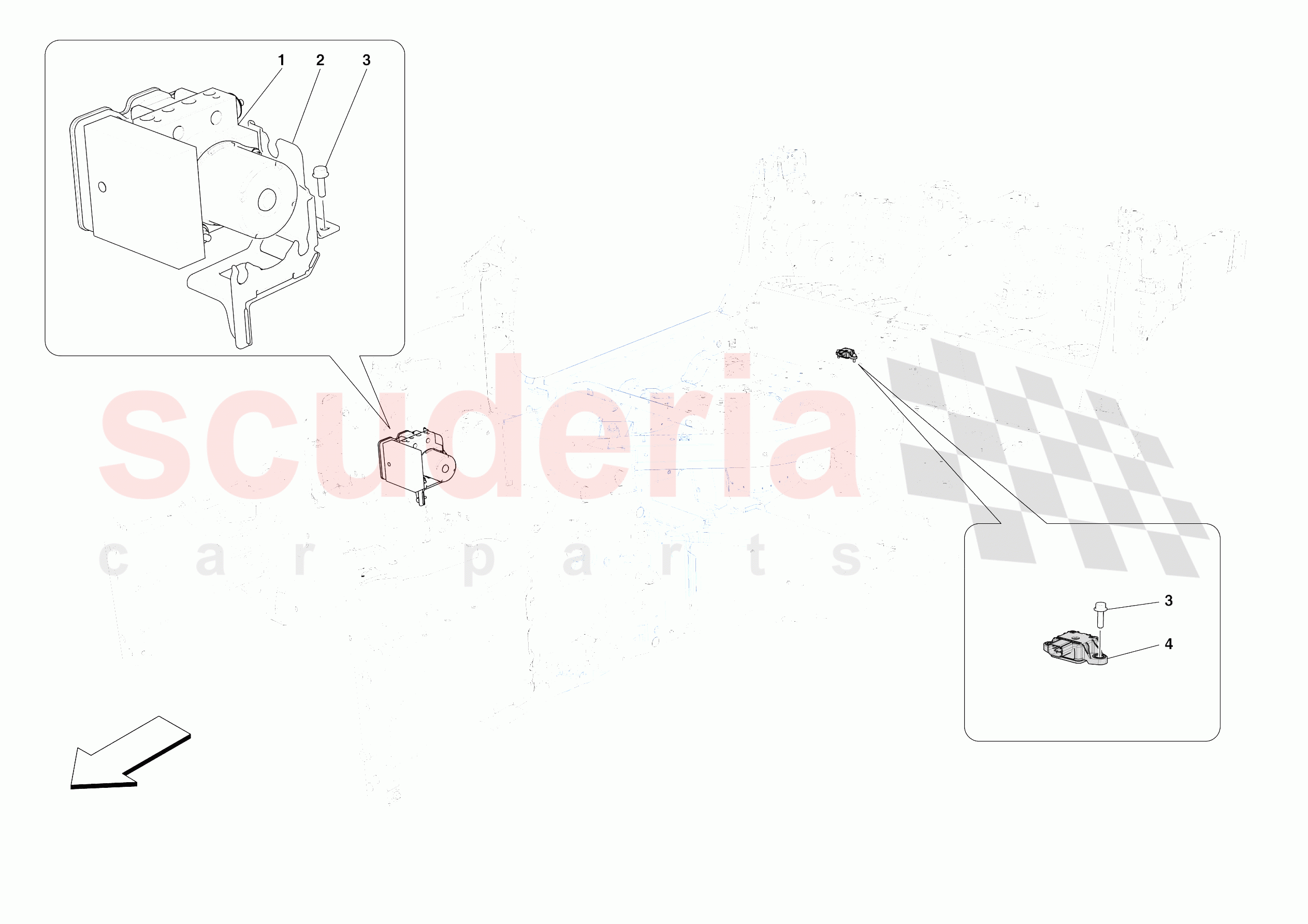 ABS ASR SYSTEM of Ferrari Ferrari Roma Spider Europe