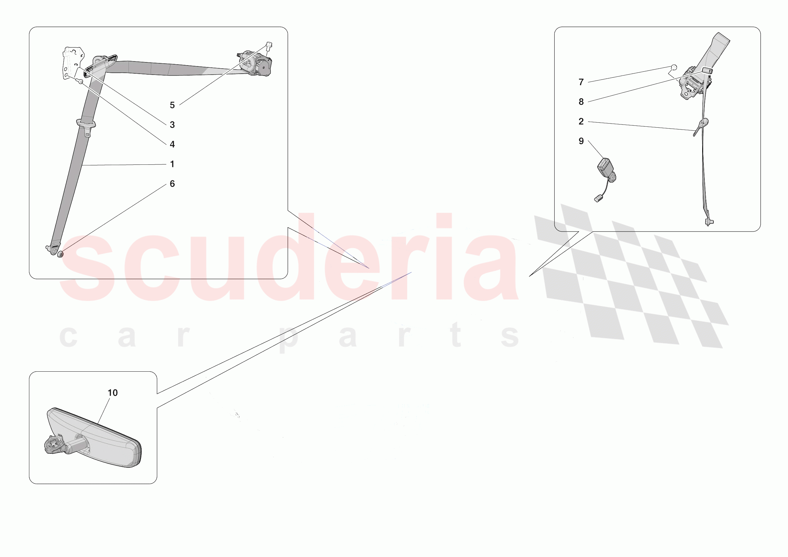 OTHER INTERIOR TRIM ACCESSORIES of Ferrari Ferrari Roma Spider USA