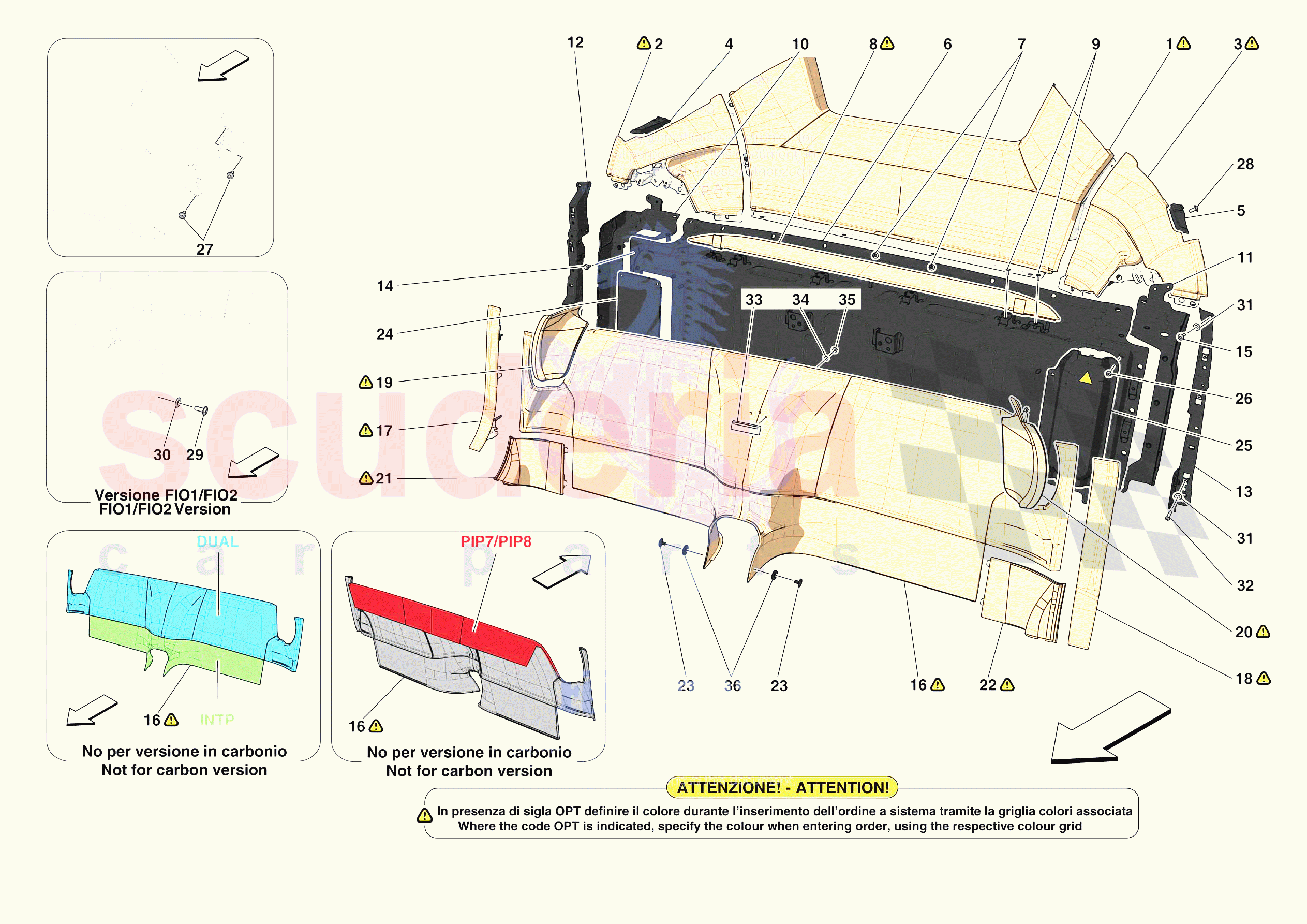OTHER INTERIOR TRIM ELEMENTS of Ferrari Ferrari SF90 Stradale Europe