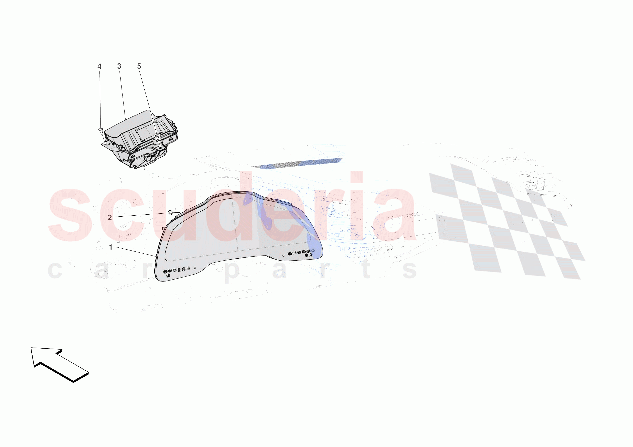 INSTRUMENTATION of Ferrari Ferrari SF90 XX Spider Europe