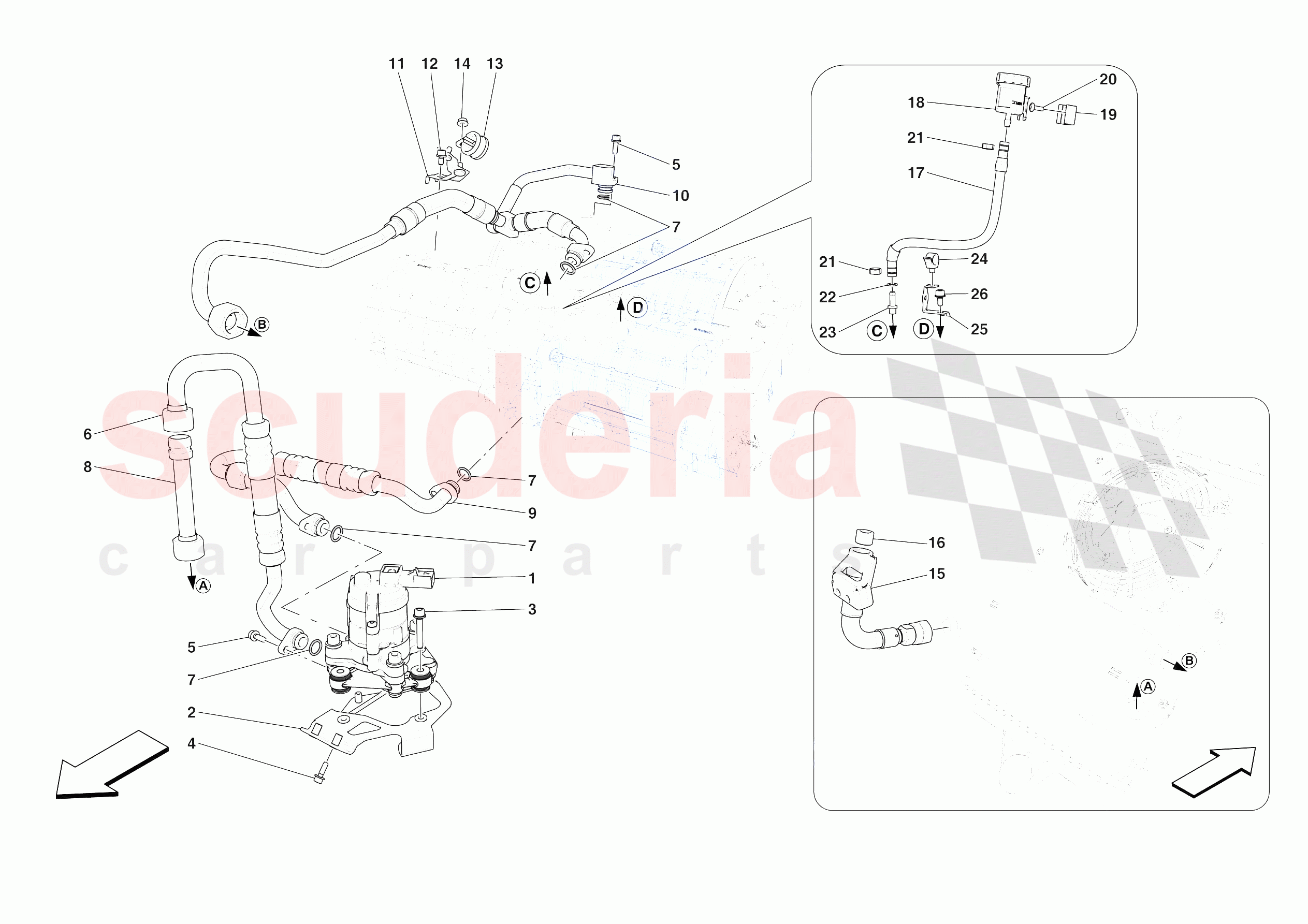 ELECTRIC AXLE COOLING of Ferrari Ferrari SF90 XX Spider Europe