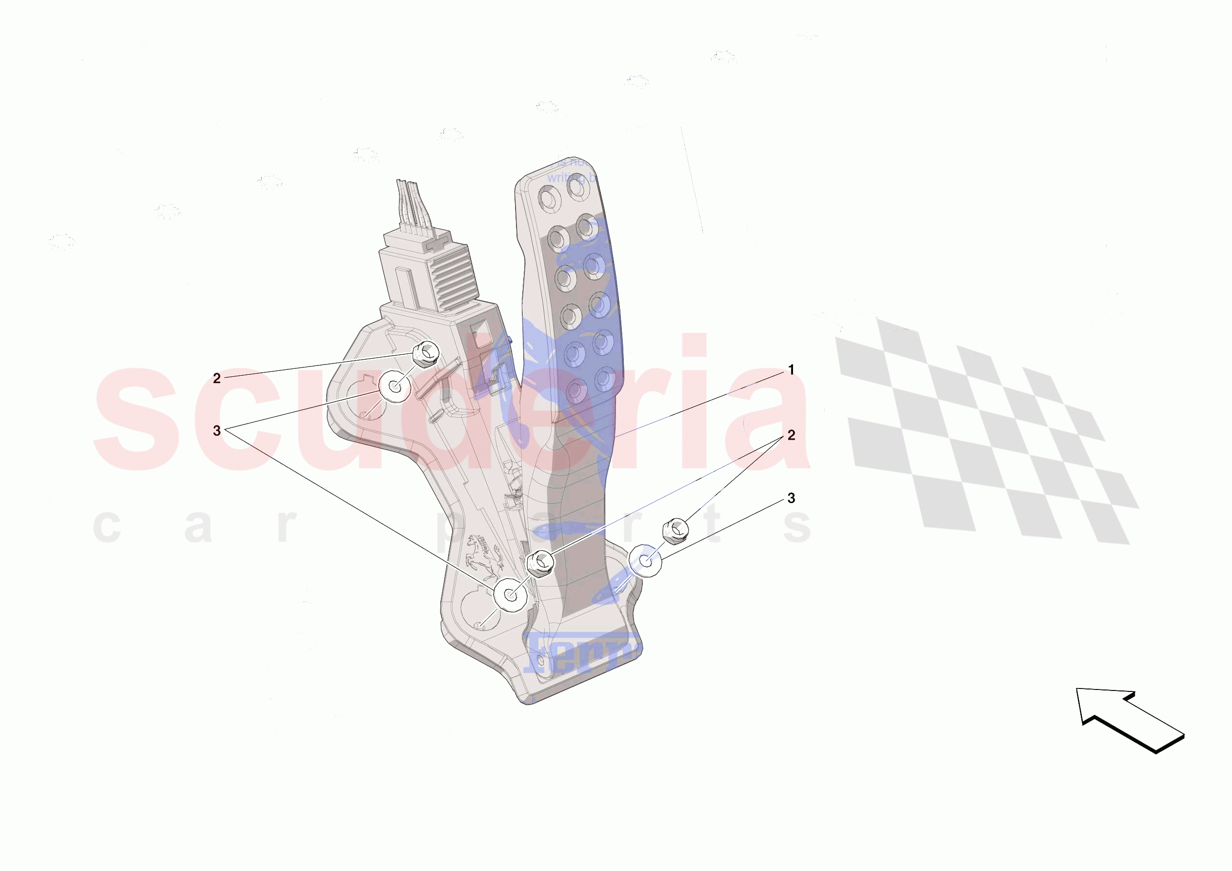 ACCELERATOR CONTROL of Ferrari Ferrari SF90 XX Spider USA