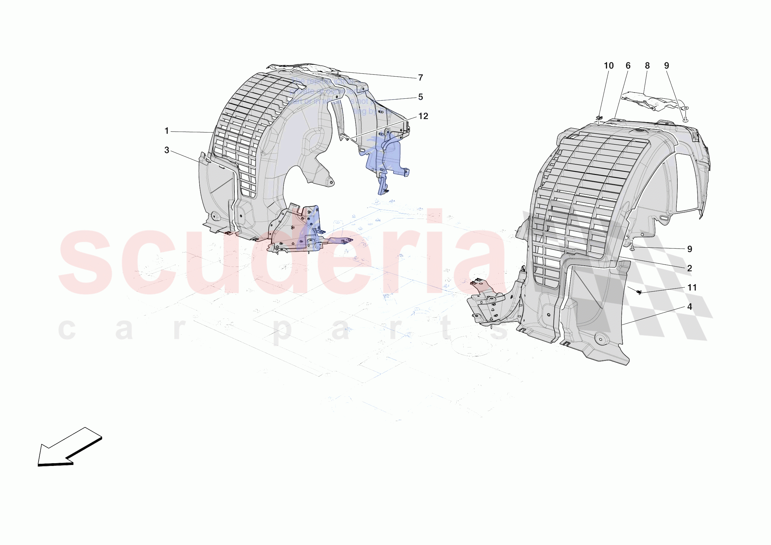 REAR WHEELHOUSE of Ferrari Ferrari SF90 XX Spider USA