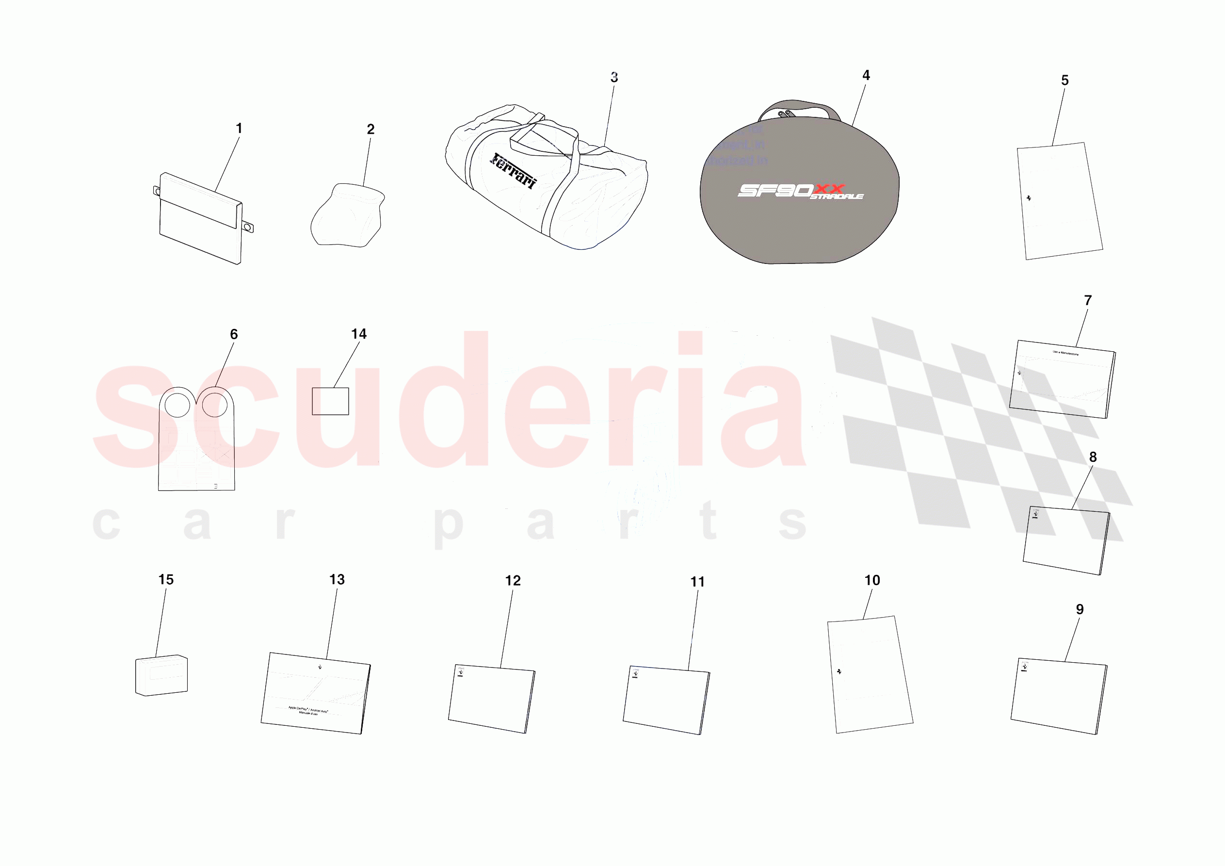 OTHER ACCESSORIES of Ferrari Ferrari SF90 XX Stradale USA