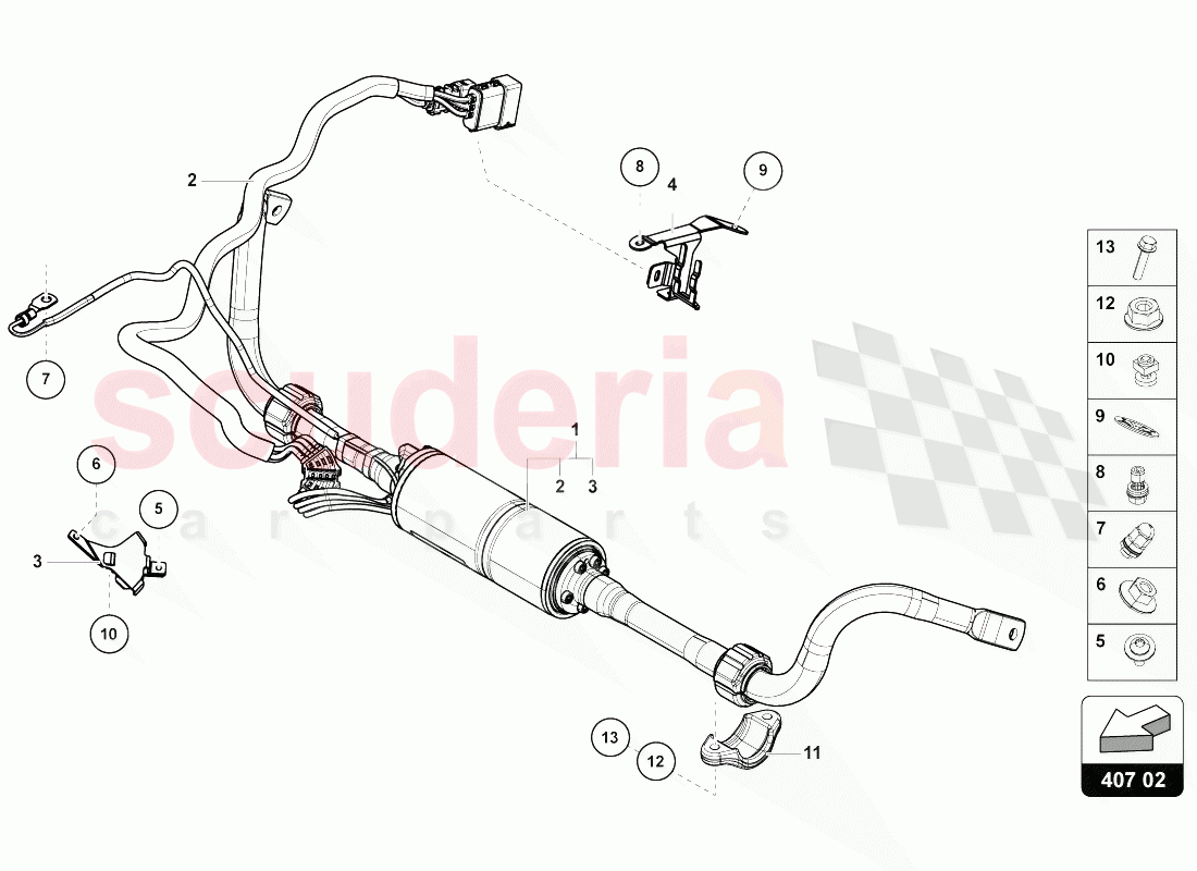 ANTI-ROLL BAR of Lamborghini Lamborghini Urus (2018-2019)