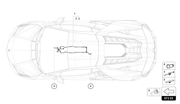 SET FOR MULTIMEDIA EQUIPMENT of Lamborghini Lamborghini REVUELTO COUPE'