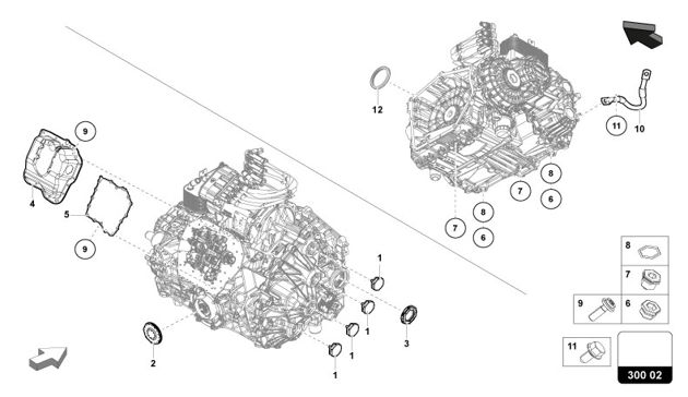 OUTER COMPONENTS FOR GEARBOX of Lamborghini Lamborghini REVUELTO REVUELTO COUPE'