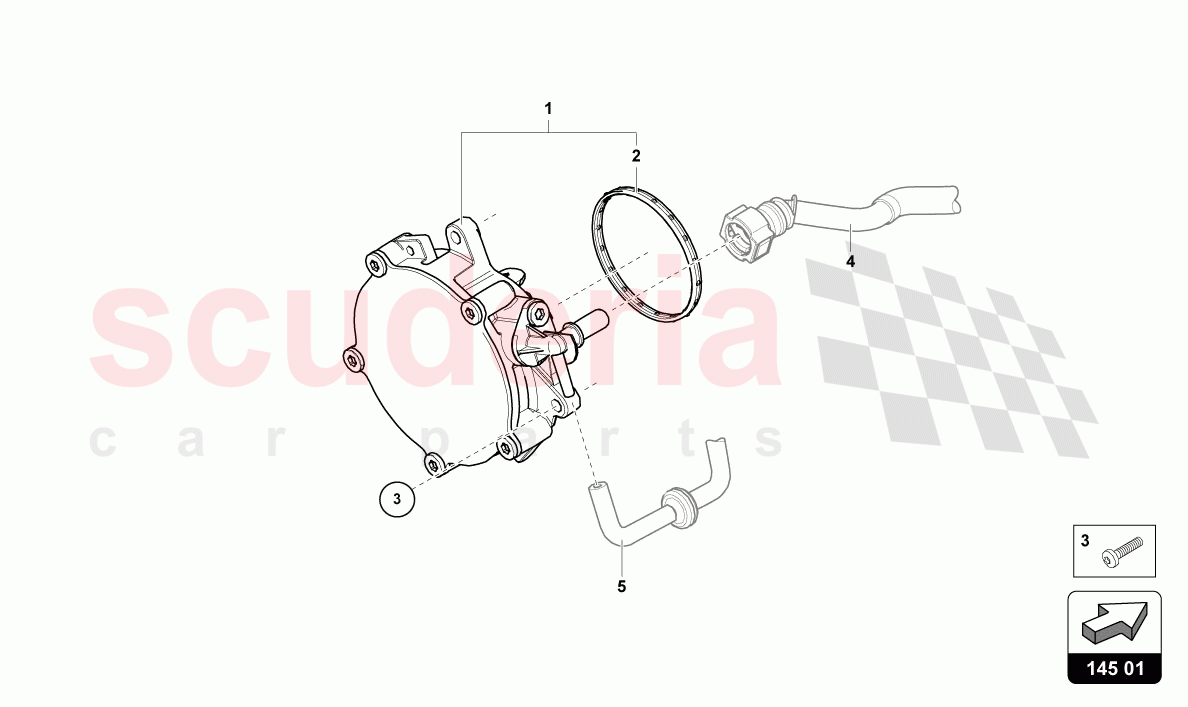 VACUUM PUMP of Lamborghini Lamborghini Urus S